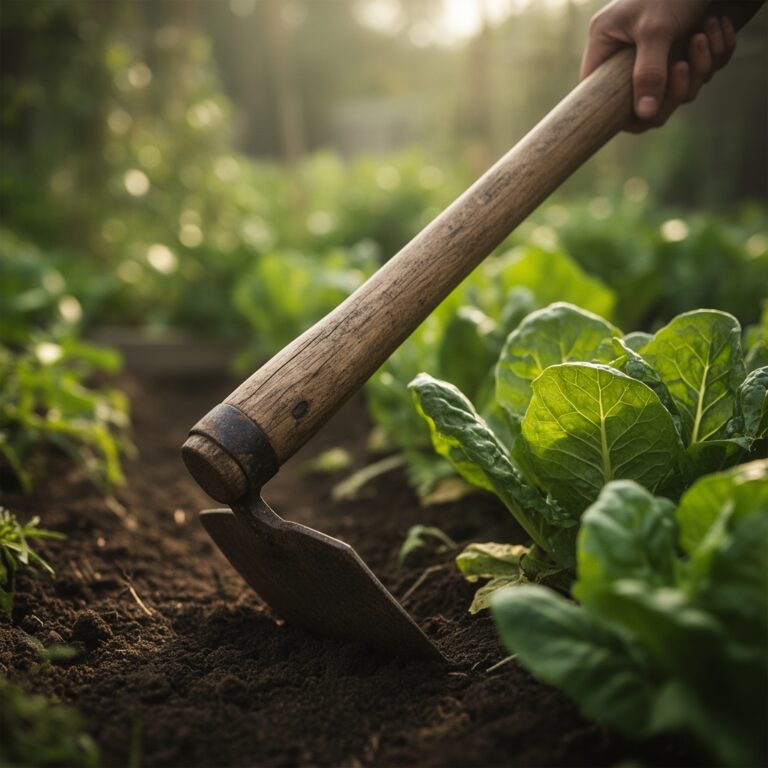 6 Beginner Steps: Using a Garden Hoe for Creating Perfect Vegetable Furrows