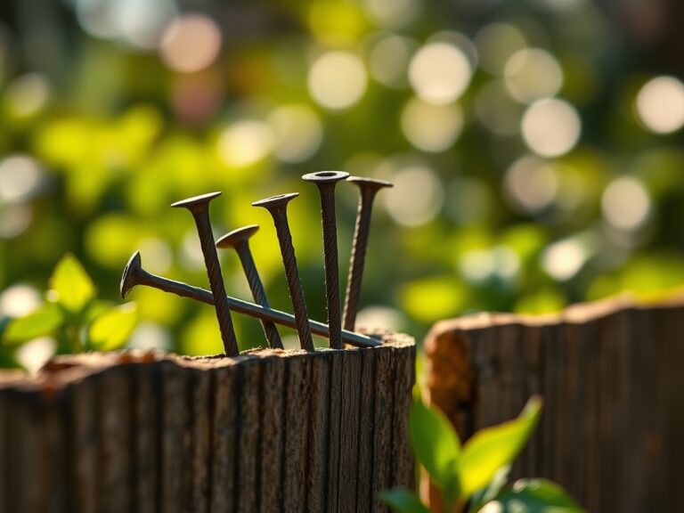 8 Best Nails and Screws for Garden Fence Construction