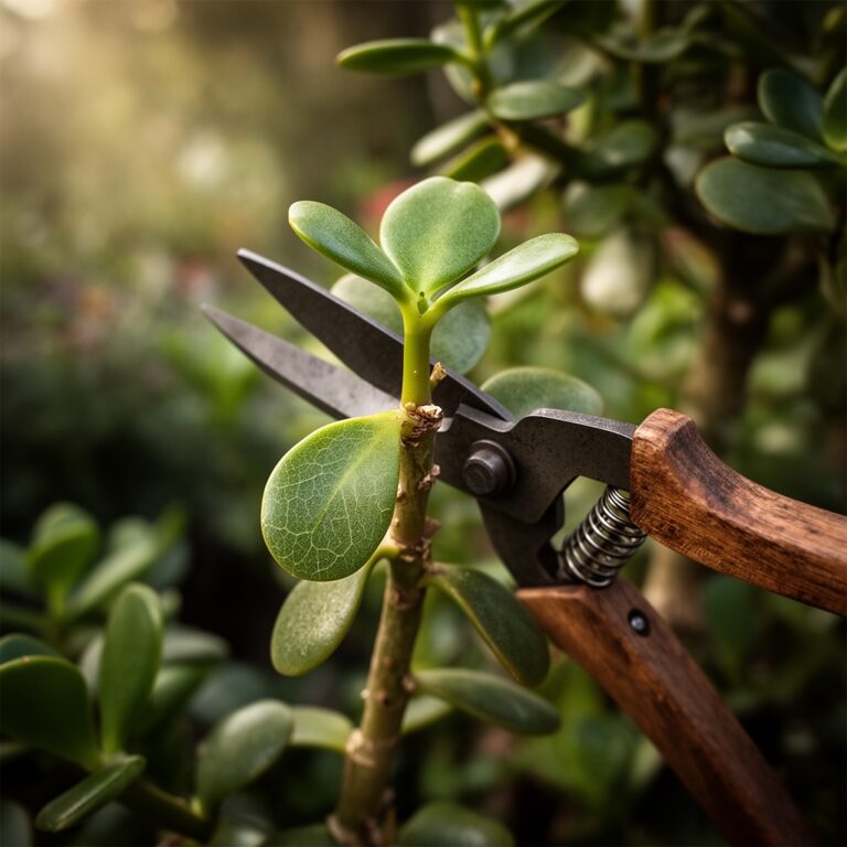 8 Trimming Steps to Prune a Jade Plant for a Thick Trunk
