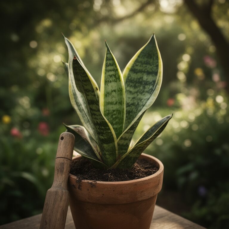8 Stability Steps for Repotting a Snake Plant